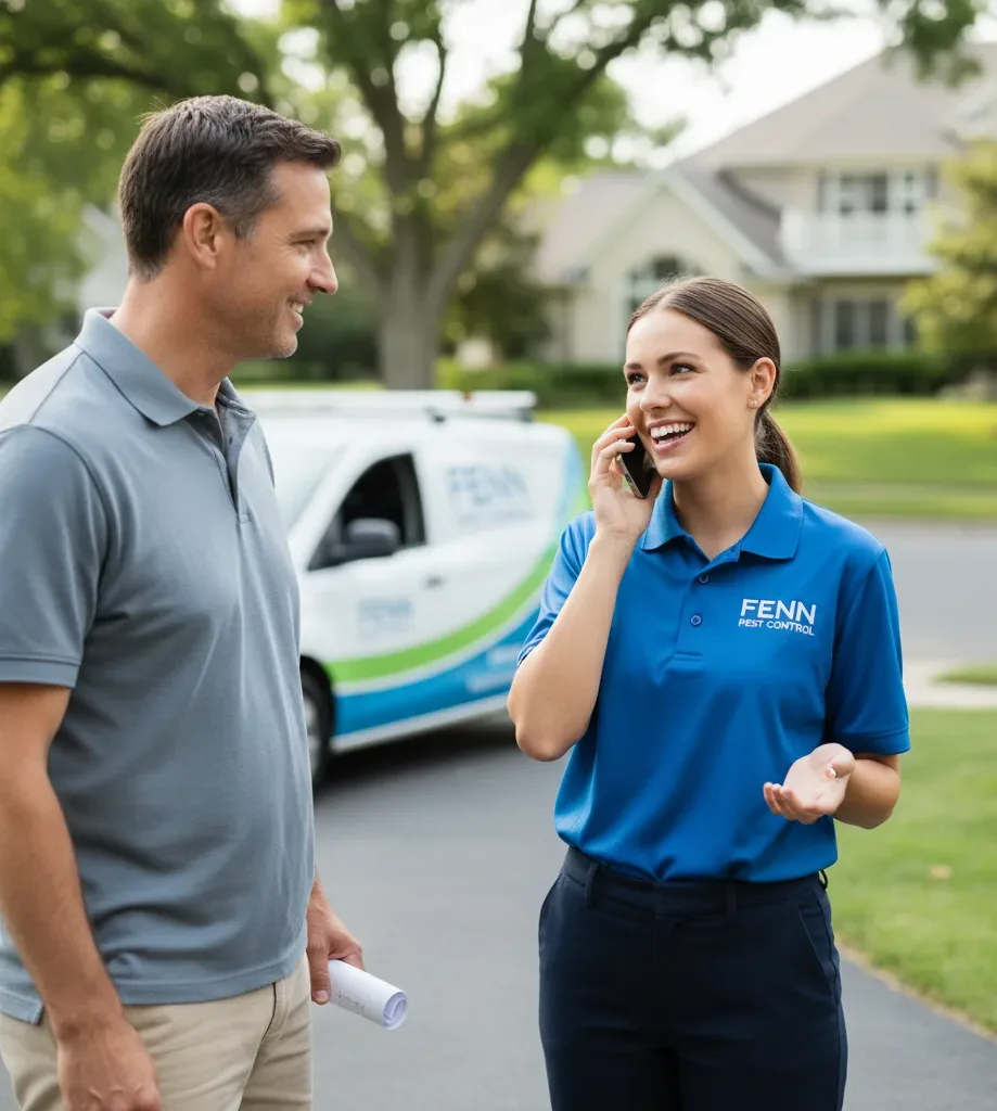 Fenn Pest Control customer support in Brookeland